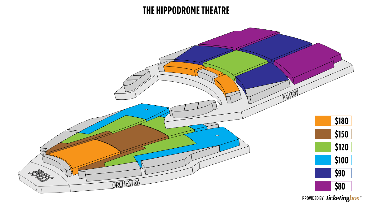 hippodrome theatre seating chart | Brokeasshome.com