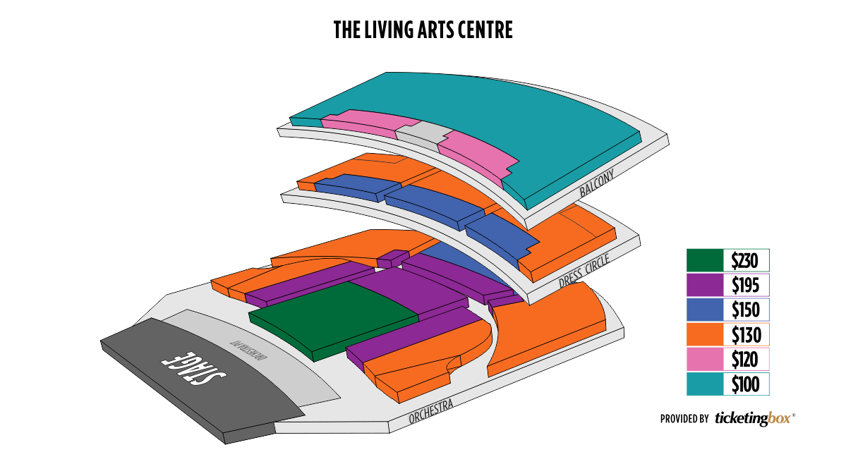 Mississauga Living Arts Centre Seating Chart | Shen Yun Performing Arts