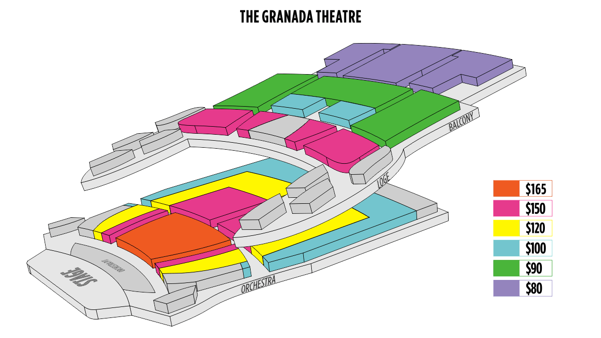 Granada Seating Chart 