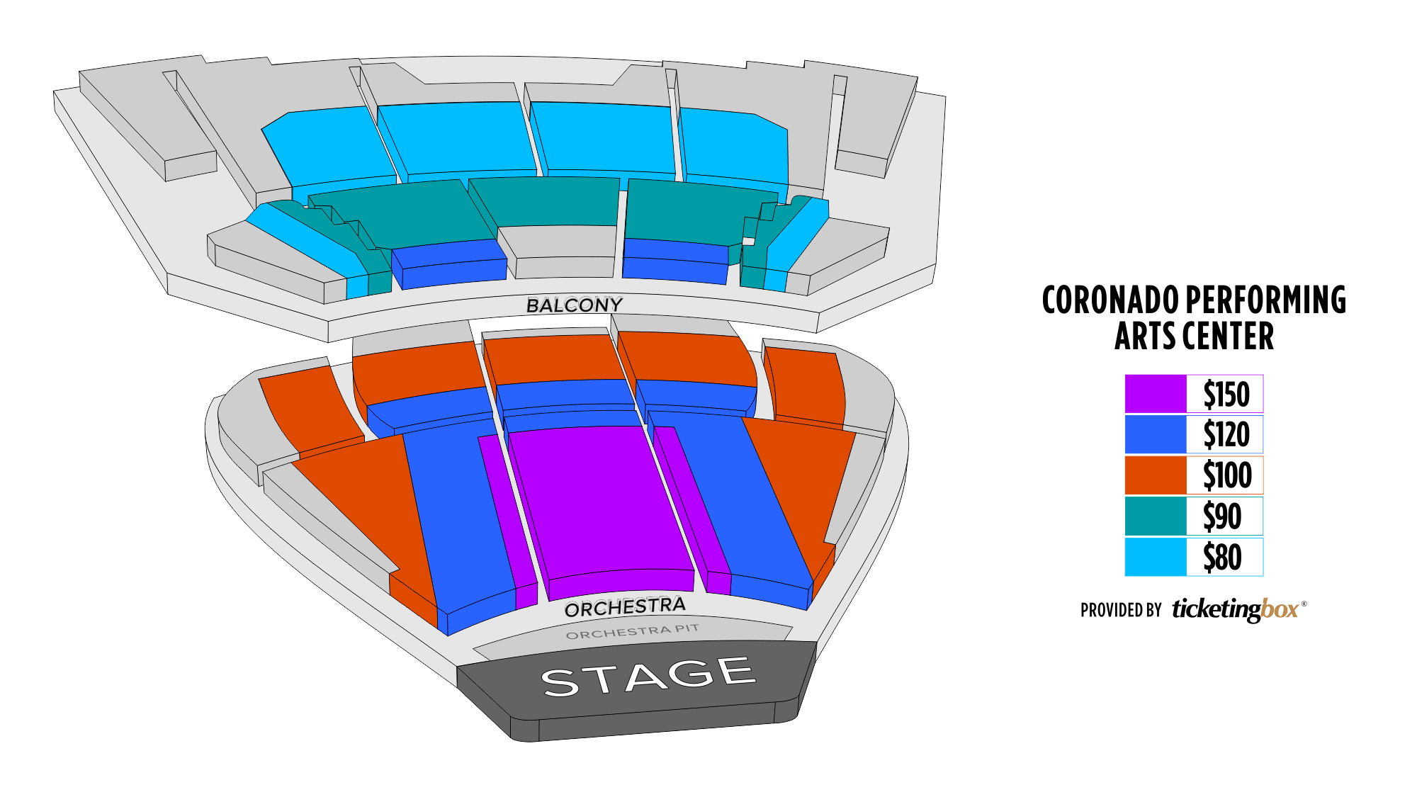 Rockford Coronado Performing Arts Center Seating Chart